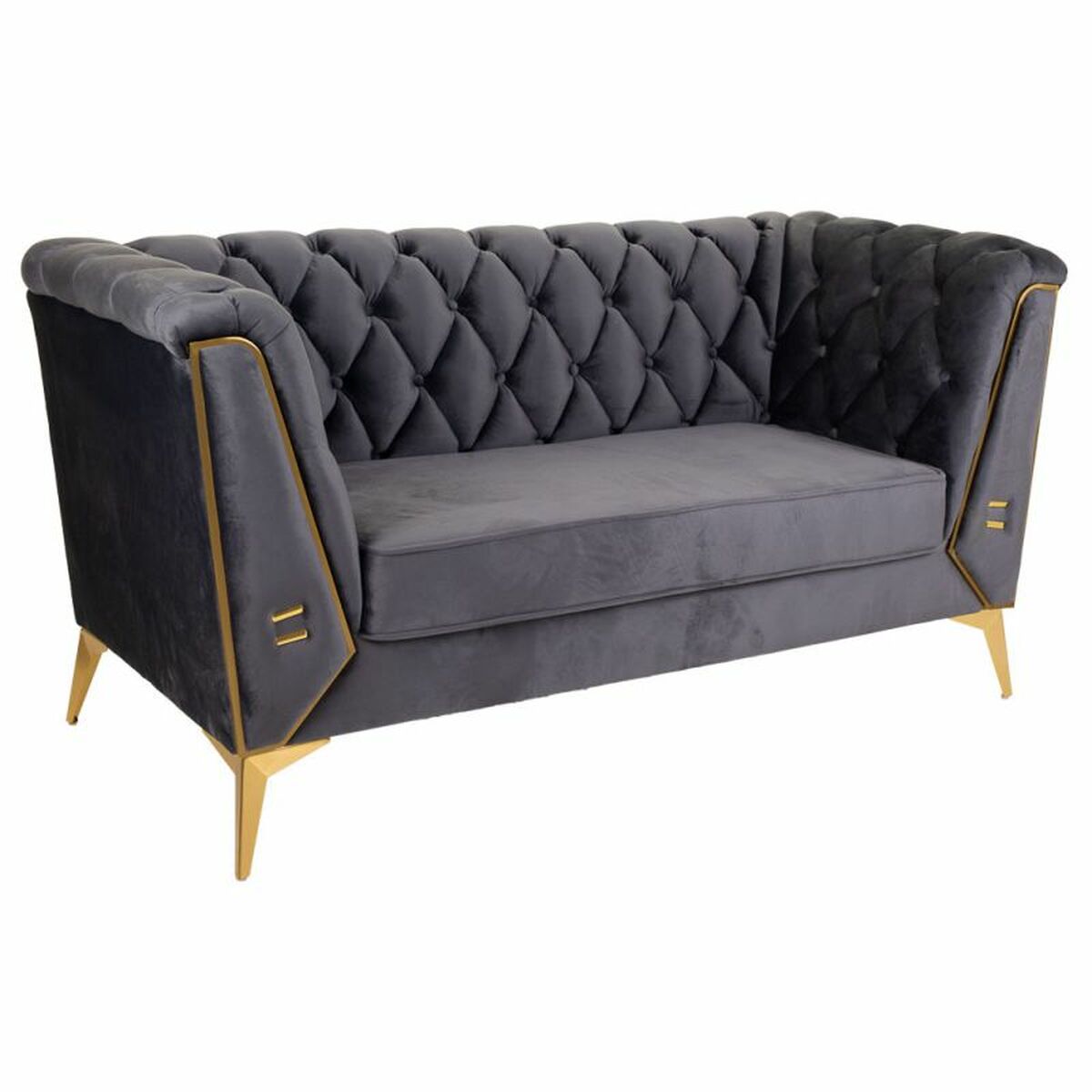 Sofa Alexandra House Living Grå 72 x 75 x 153 cm